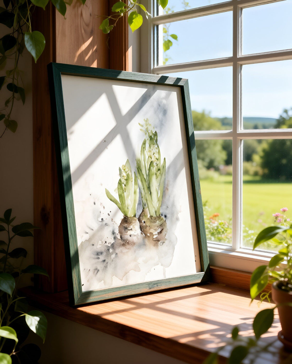 Hyacinths in Spring